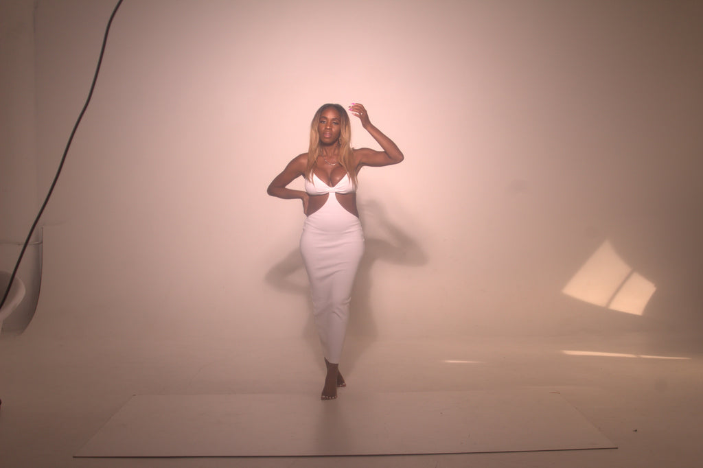 Yacht Bae White Maxi Dress