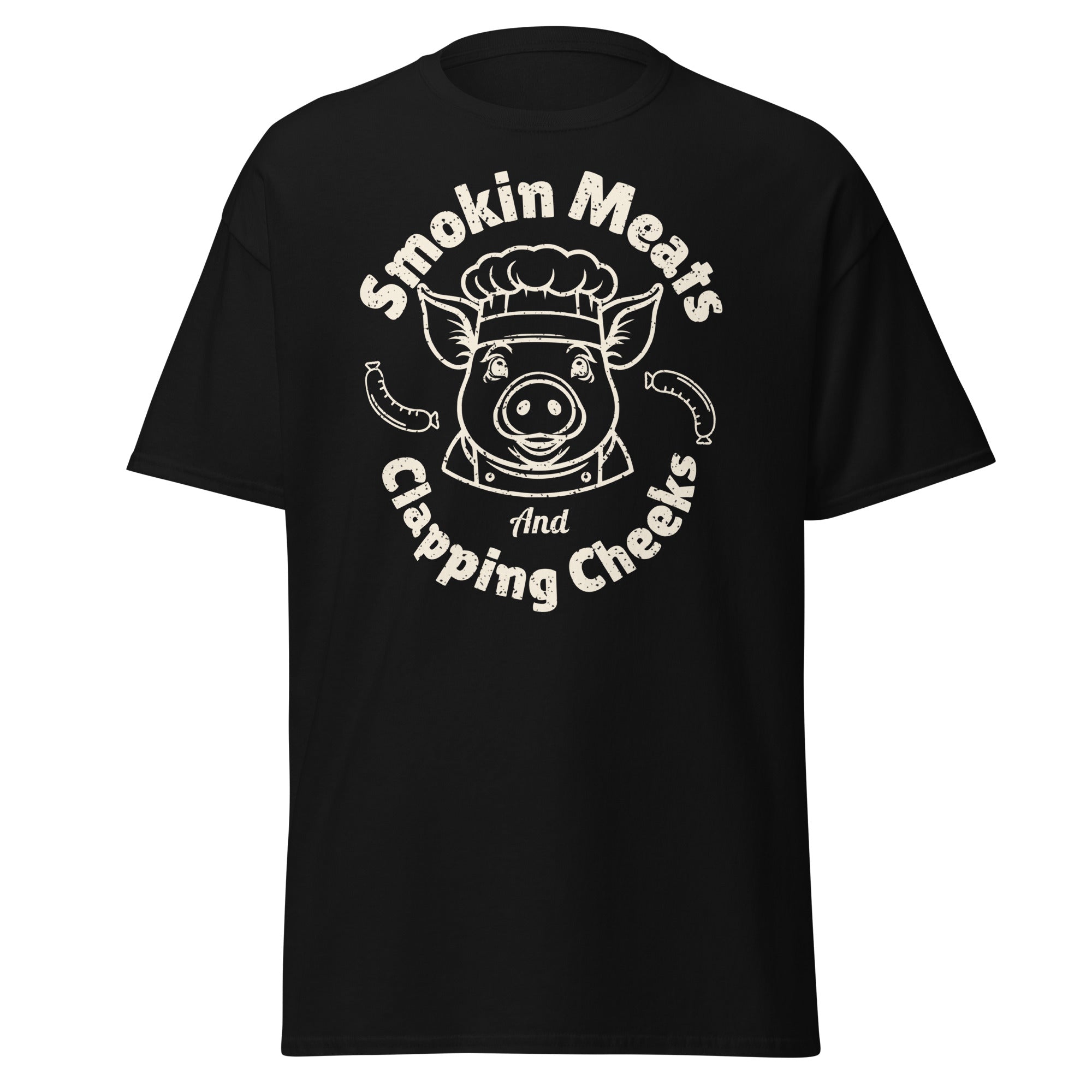 Smokin' Meats Tee | Funny Easter Gift for BBQ Lovers