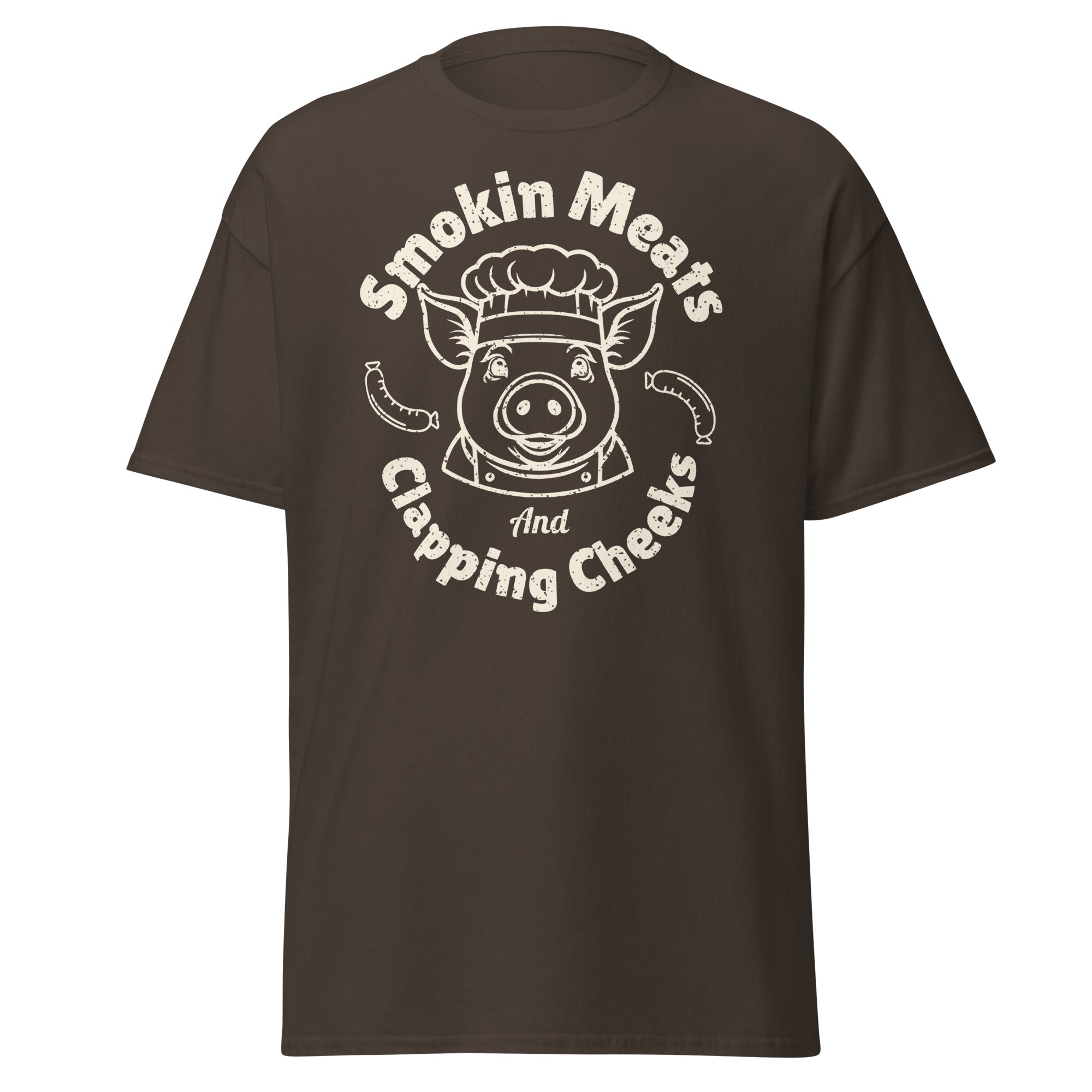 Smokin' Meats Tee | Funny Easter Gift for BBQ Lovers