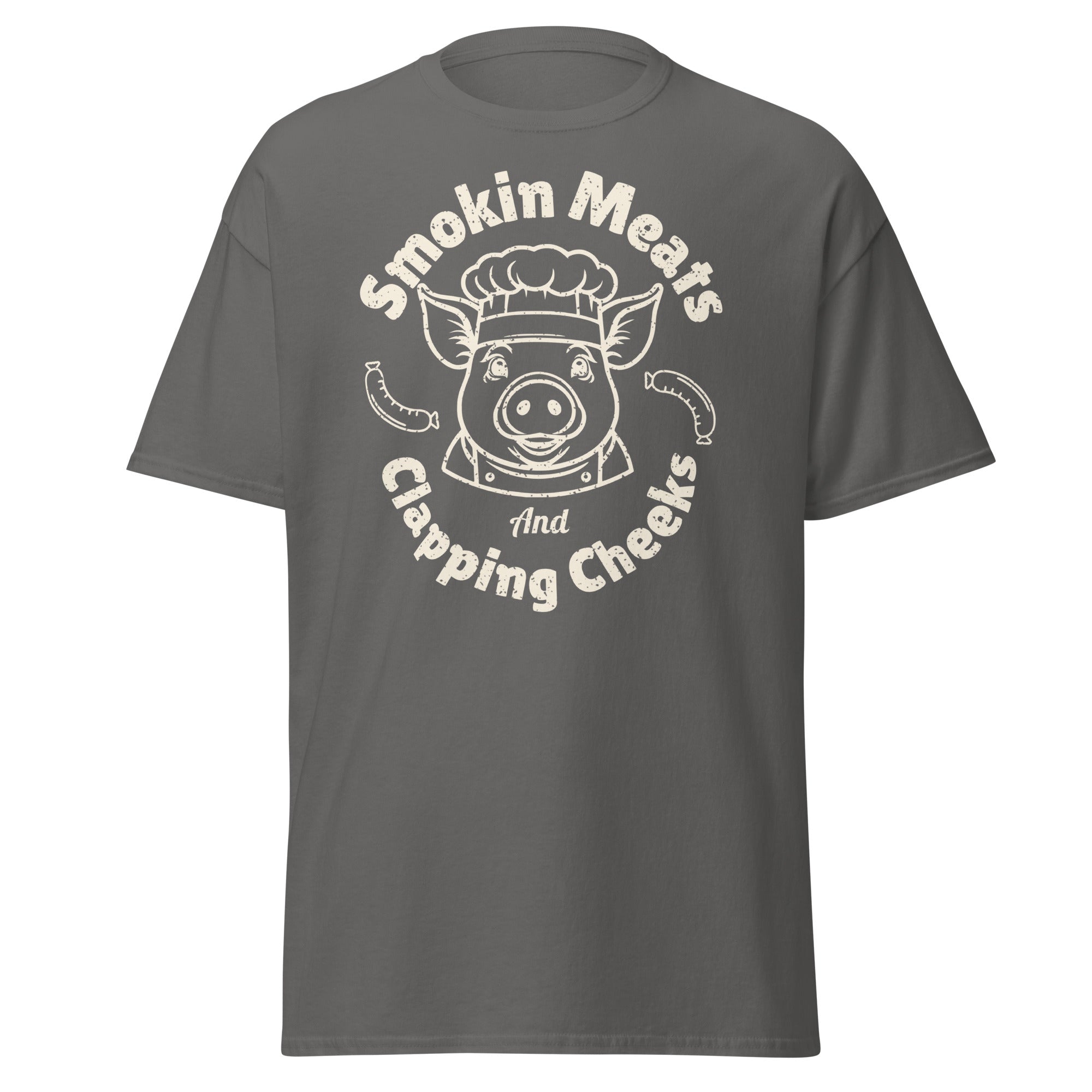 Smokin' Meats Tee | Funny Easter Gift for BBQ Lovers