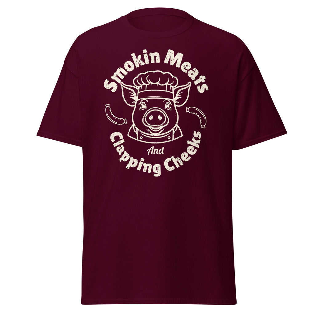Smokin' Meats Tee | Funny Easter Gift for BBQ Lovers