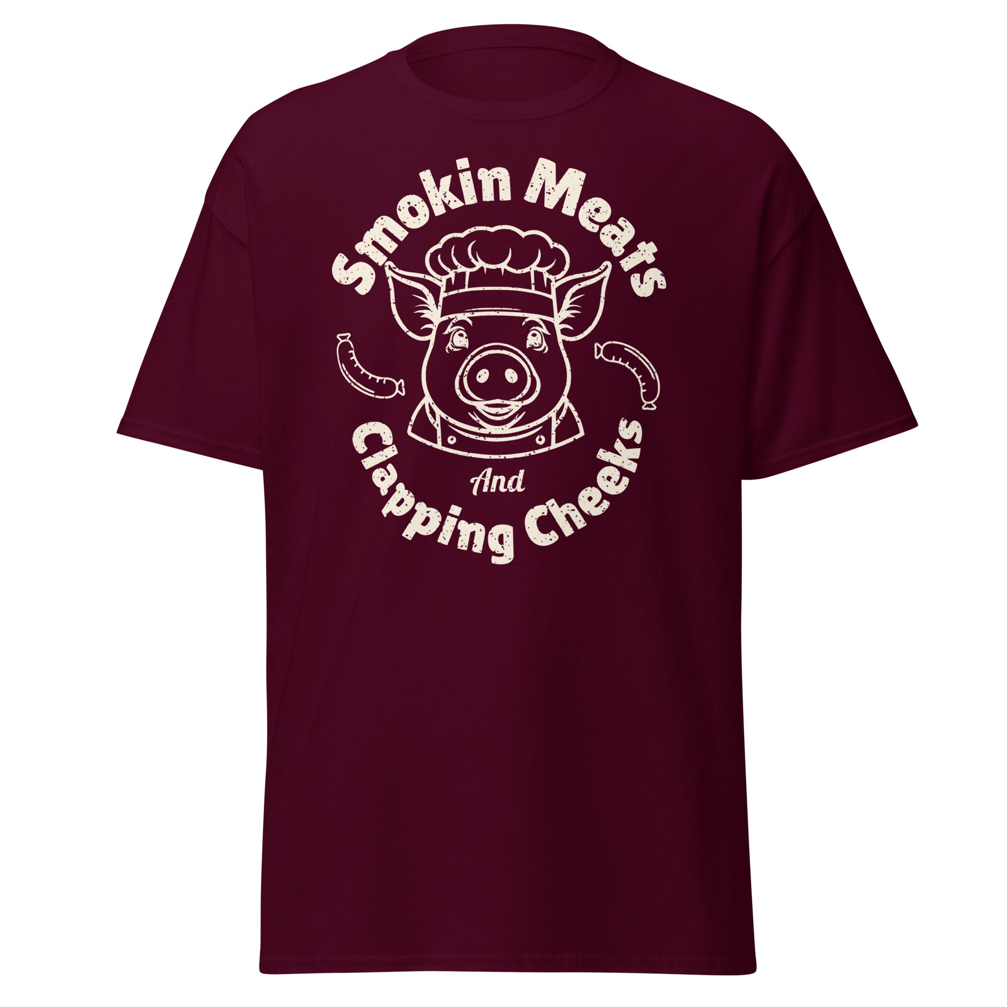 Smokin' Meats Tee | Funny Easter Gift for BBQ Lovers