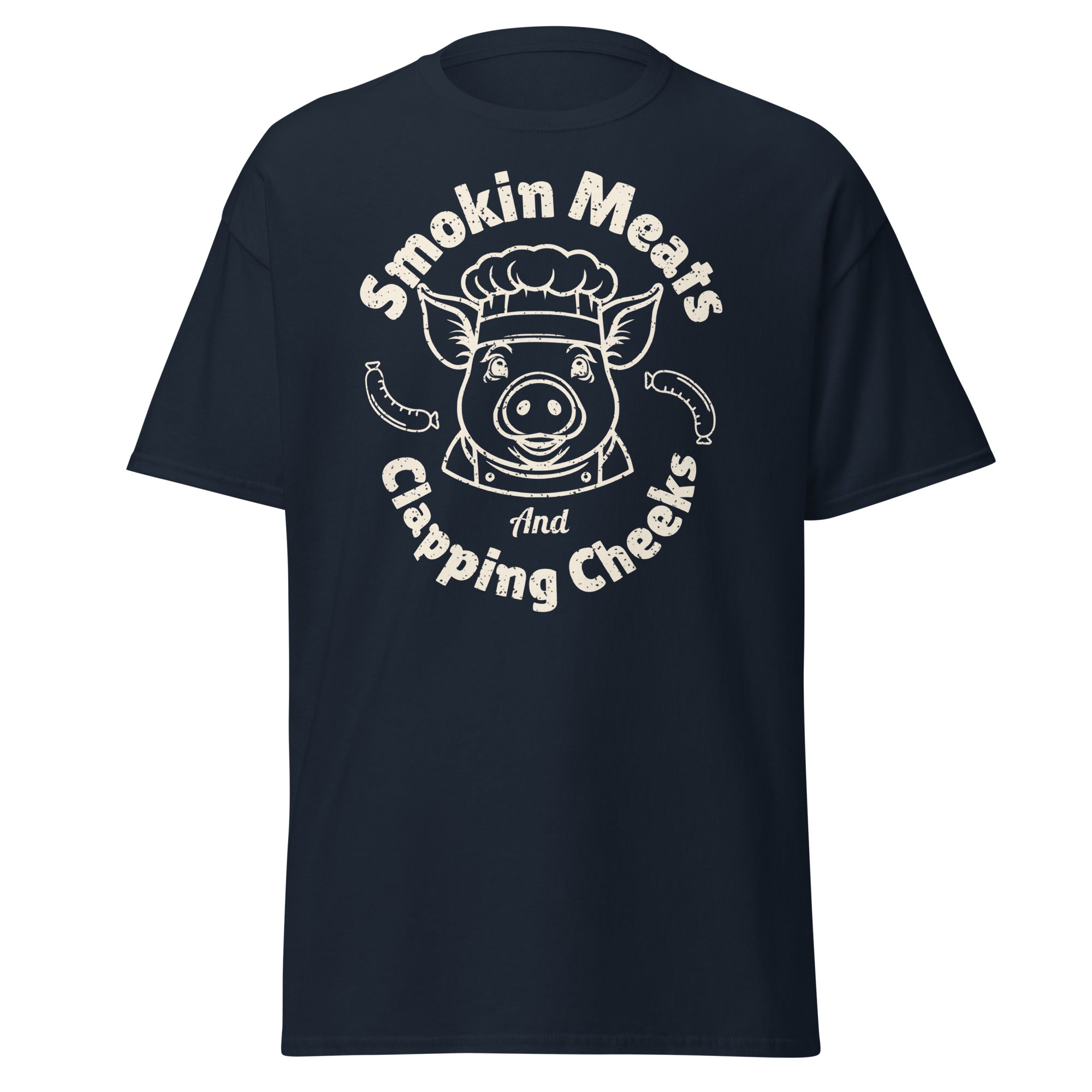 Smokin' Meats Tee | Funny Easter Gift for BBQ Lovers
